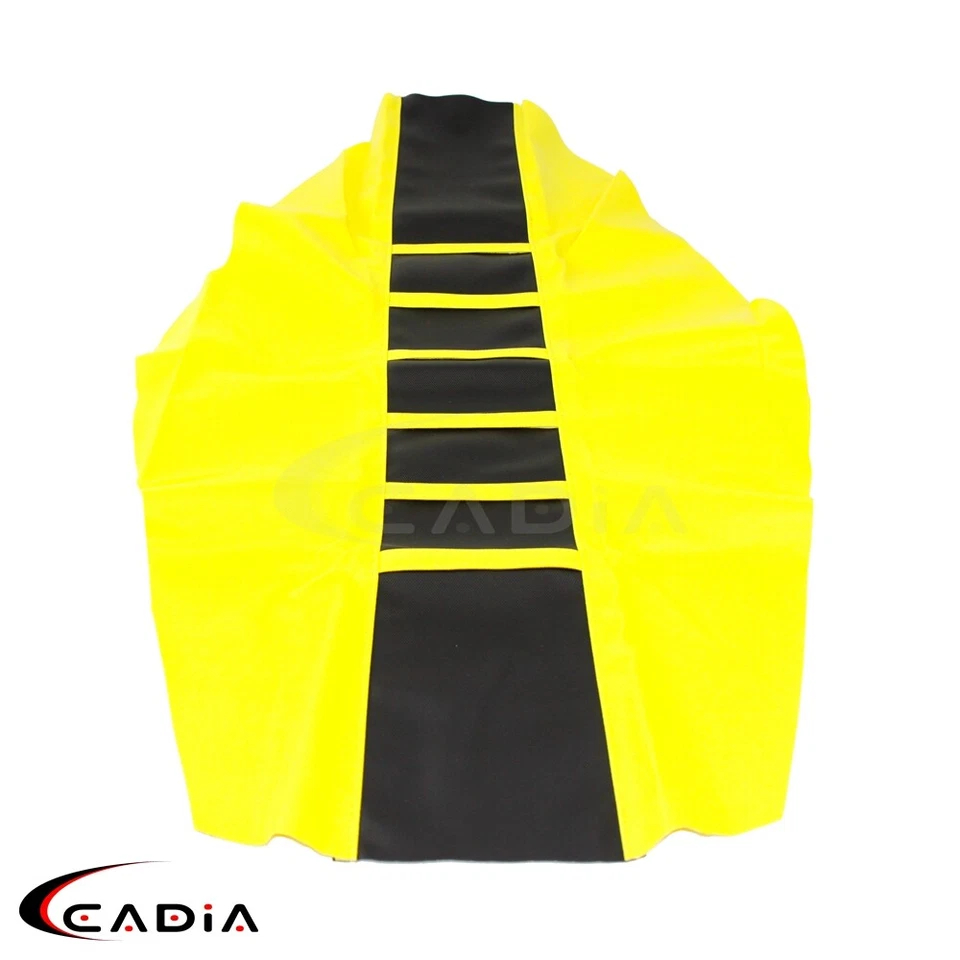 Cubierta de asiento suave con agarre universal Recubrimiento de costilla Goma Motocicleta MX Enduro Foto 3 de 4