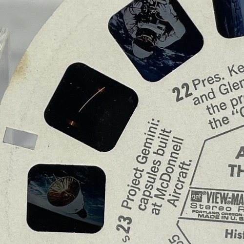 Carrete único vintage View-Master A Step Into the Universe 4 B664 B 6643 GAF - Imagen 3 de 5