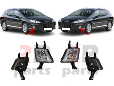 Für Peugeot 407 2004 - 2010 Neu Vorne Stoßstange Nebelscheinwerfer Lampe Paar