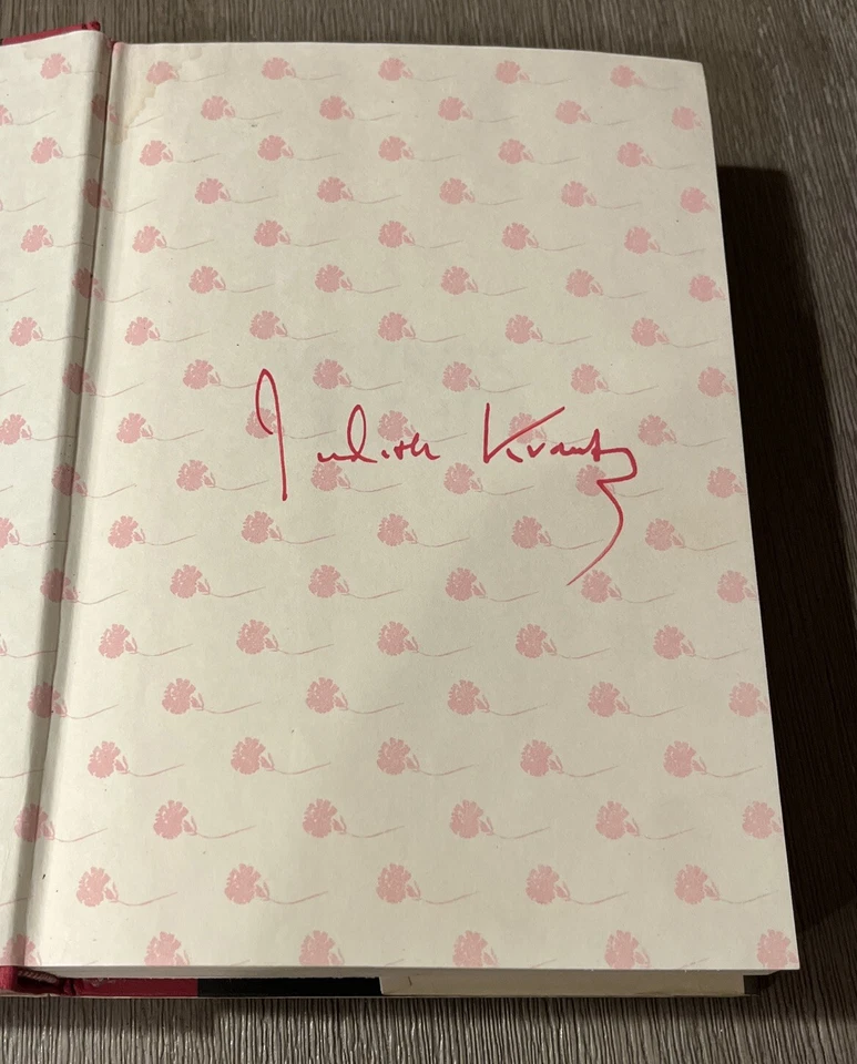 Judith Krantz: Mistrals Daughter  "Signed"  1st Edition; 1st Printing; HC/DJ Foto 2 de 4