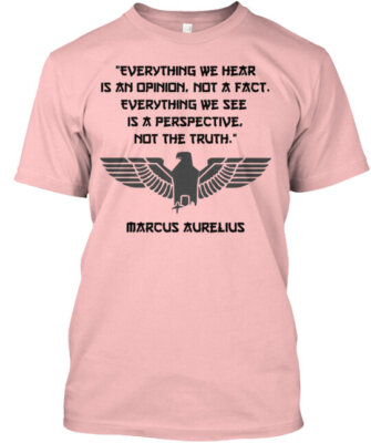 Wacawow Com Marcus Aurelius Quote T-Shirt Made in the USA Size S to 5XL