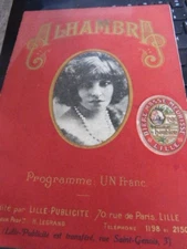 alhambra, program, 1925, my priest among the rich - (samg)