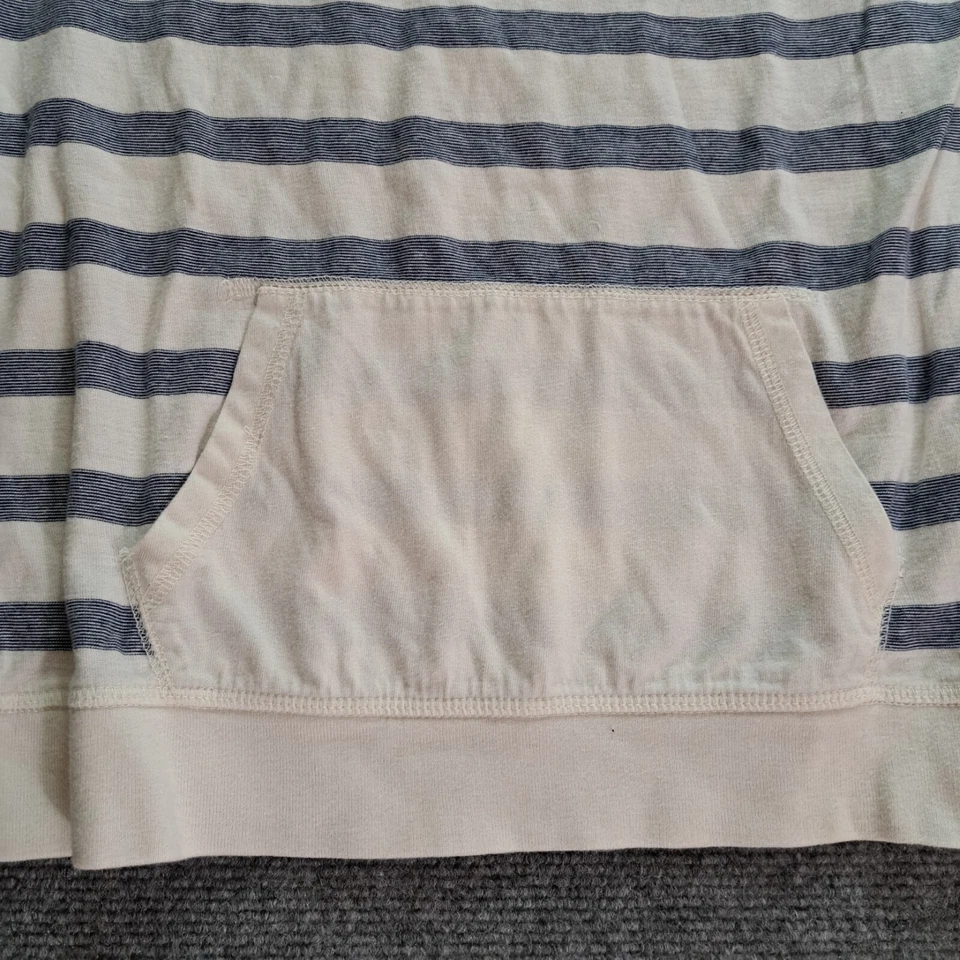 Sudadera Simply Basic Juvenil Talla 10 Azul Blanco Rayas Manga Larga Pullover Foto 4 de 4