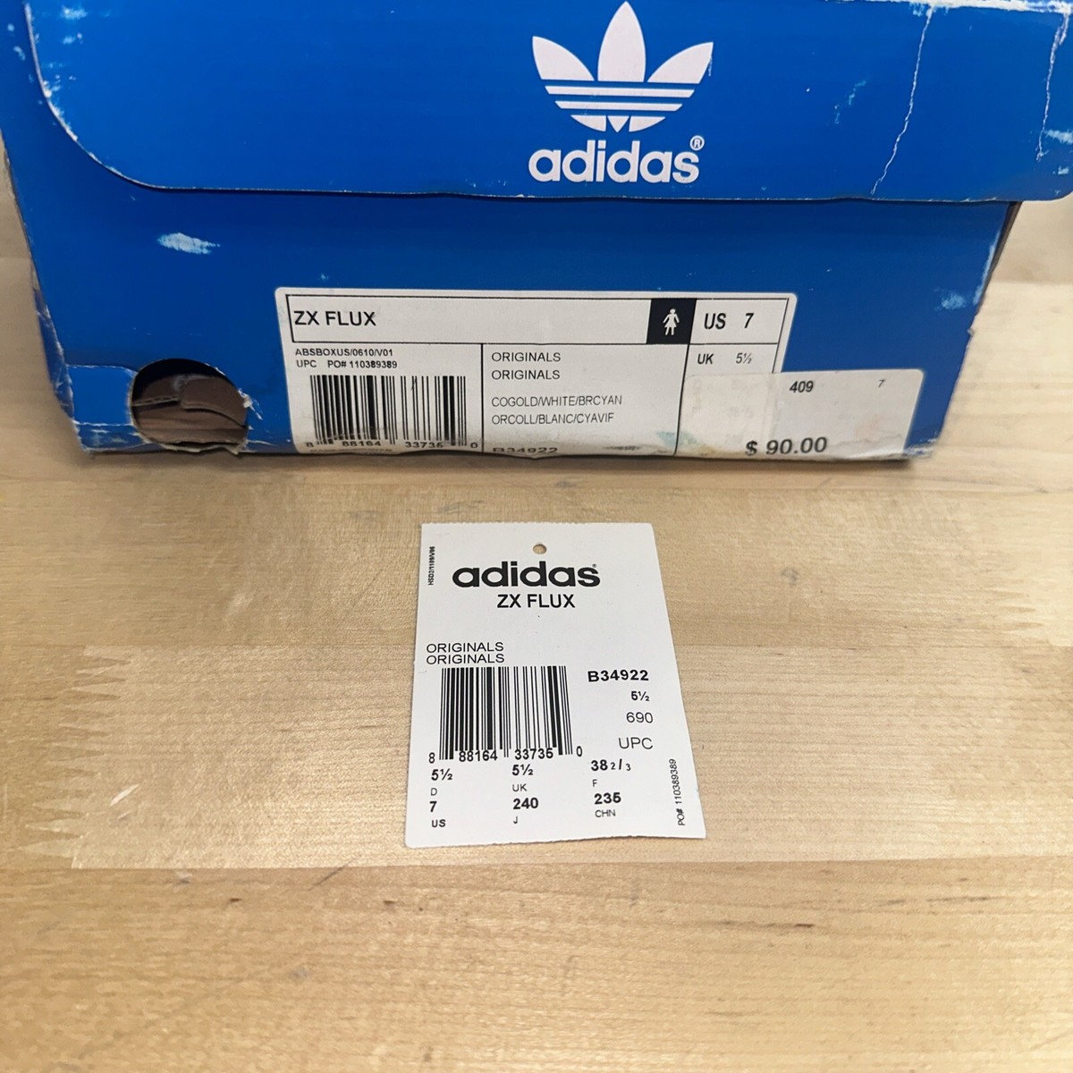 RARE Adidas ZX Flux Sneakers Yellow Snake Print Women's Size RARE Adidas ZX Flux Sneakers Yellow Snake Print Women's Size