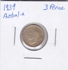 1939 Australia Threepence