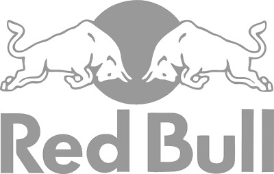 Redbull Logo Vinyl Decal 6x9in--By Pristine Signs & Graphics, LLC