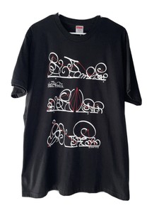 supreme system tee black