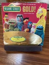 The Sesame Street GOLD! Special 2 LP Record Set 1977 Original Cast CTW79001