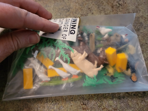 Vintage Farm Playbase Britains 4713 Spielfigur Spielset KOMPLETT ~ NEU - Bild 4 von 9