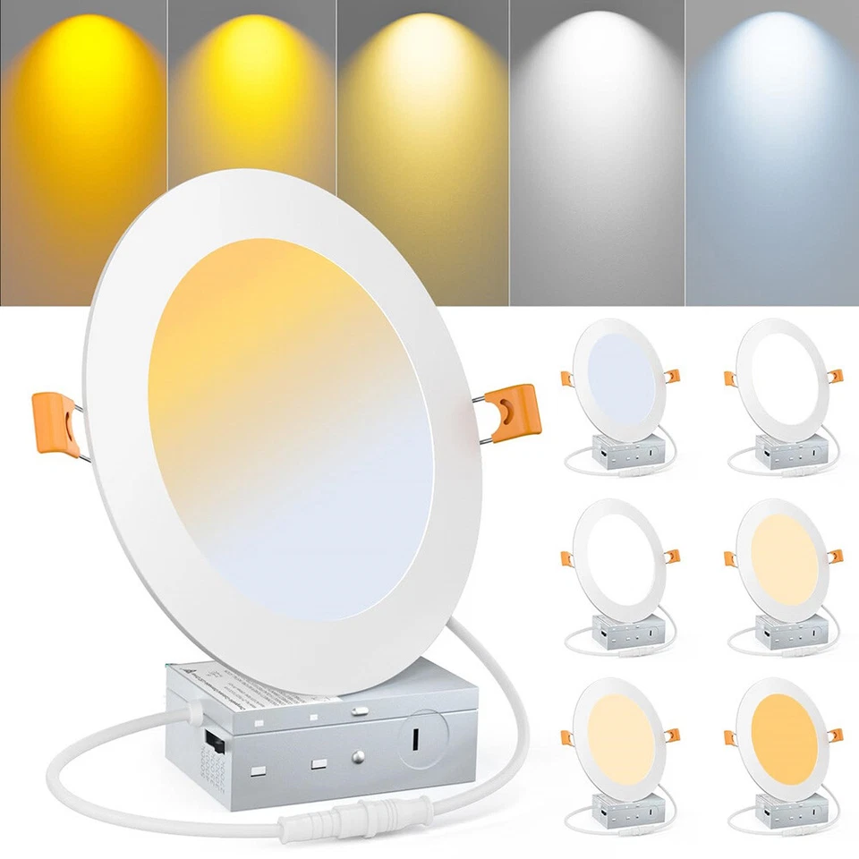 Dimmbar . Einbaustrahler 9W/12W CCT Decken Einbau Spot Leuchte Flach Bad Küche - Bild 2 von 4