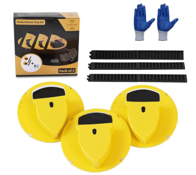 UPDATED 2025 Bucket Mouse Trap 3 PACK FAST SHIPPING from USA mousetrap
