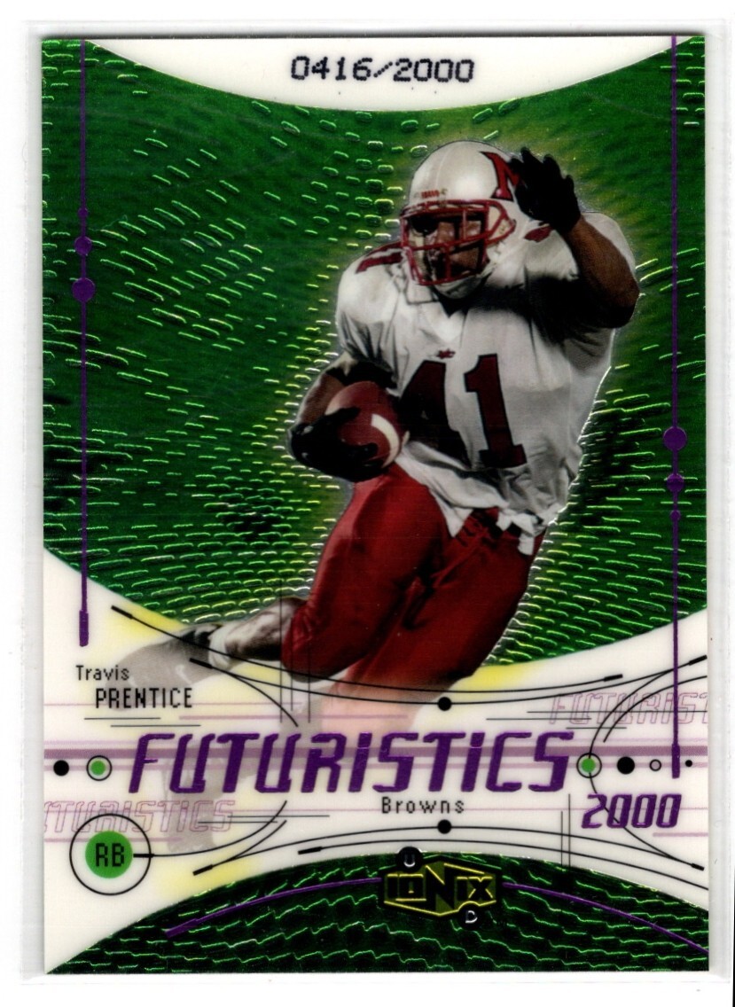 Travis Prentice U.D. Ionix #91 Base