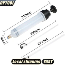 200cc Automotive Fluid Extraction & Filling Syringe Kit Vacuum Pump Oil Changer