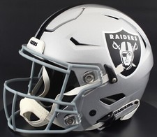 LAS VEGAS RAIDERS NFL Riddell SPEEDFLEX Authentic Gameday Football Helmet