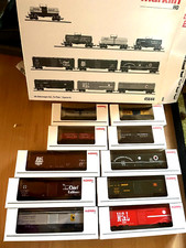 MÄRKLIN HO USA Güterwagen Set Tin Plate nr. 45644  in OVP - Neuware -