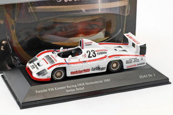 Porsche 936 #23 Hockenheim 1982 Belleff Kremer Racing CMR 1/43 Metall-image
