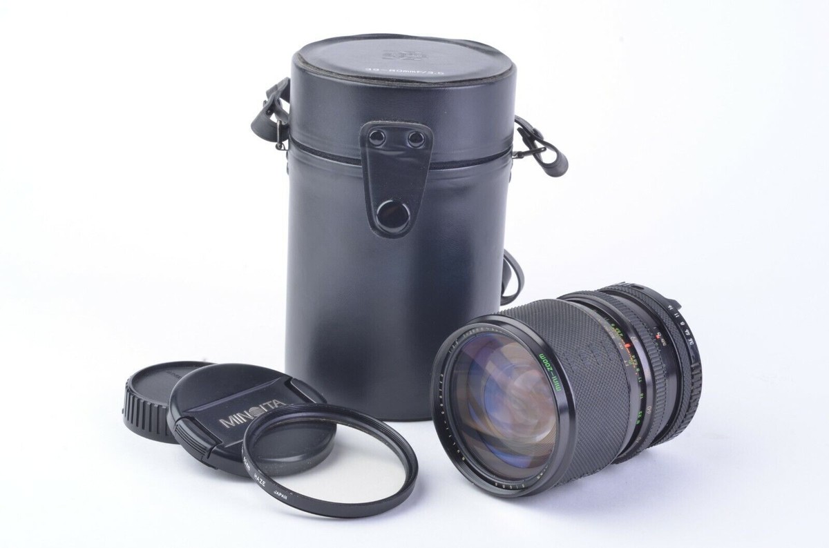 MINOLTAカメラSakuma Sigma 39-80mm F3.5 Zoom Lens, UV+Case+Caps Sharp Lens