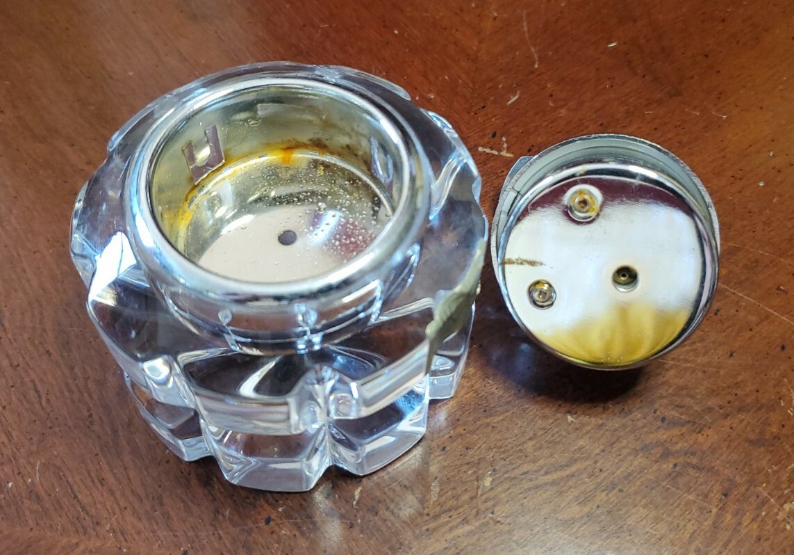 Vintage Table Lighter Lot Of 2 Ronson Regal & Mikasa Cigarette/Cigar Lighters!!!