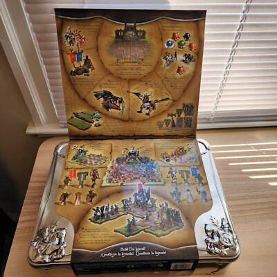 Mega Bloks Dragons 9897 Dragons Challenge Chess Checkers Set - NEW