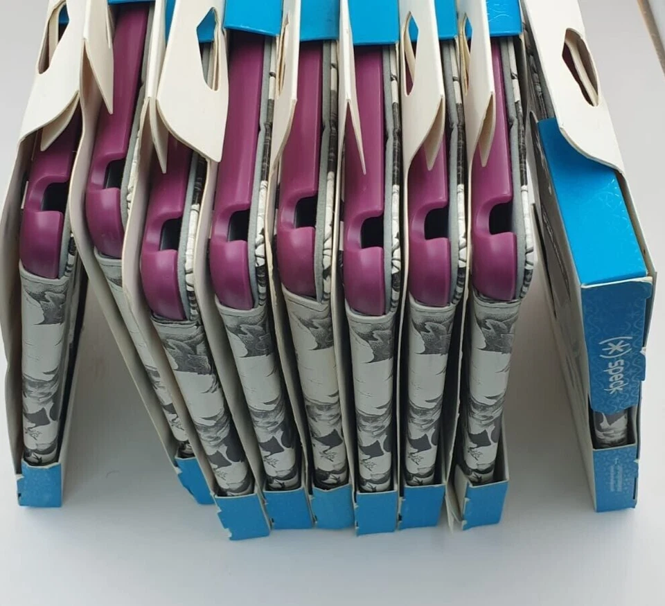 8 Pcs Speck Stylefolio Case iPad Mini 4 -Vintage Bouquet Grey/Purple #C175 - Image 3 of 4