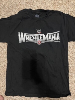 WWE Wrestlemania 31 2015 Authentic I Was There Graphic T Shirt Medium