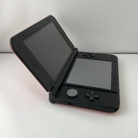 [S-rank] Nintendo 3DS LL XL console Red Black with Charger/Stylus