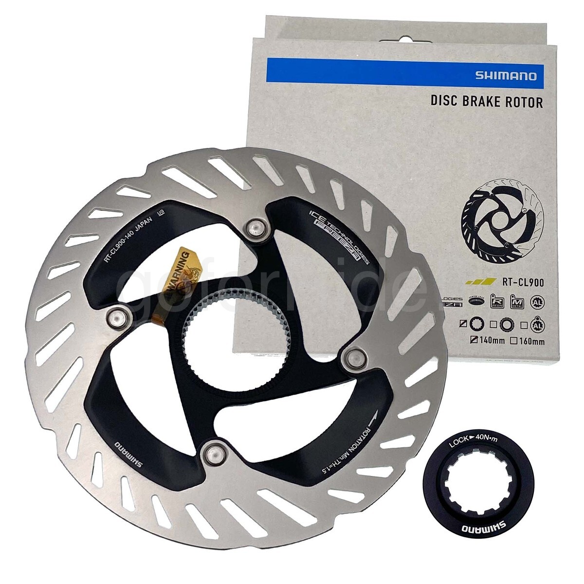 Shimano DURA-ACE R9200 RT-CL900 Center Lock Disc Rotor 160 or