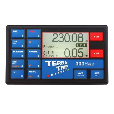 Terratrip 303 Plus V4 Rally Computer High accuracy Backlit display