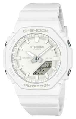 Casio G-Shock One Tone P2100 Series - Crisp White - Dual Display GMA-P2100-7AER