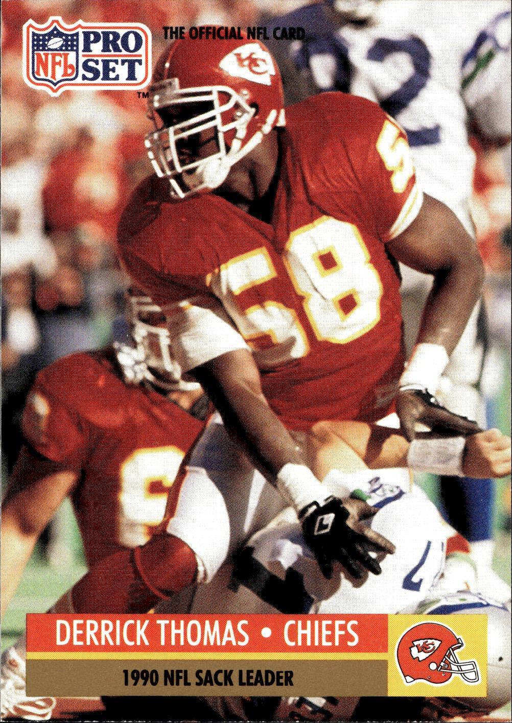 1991 Pro Set #19b Derrick Thomas