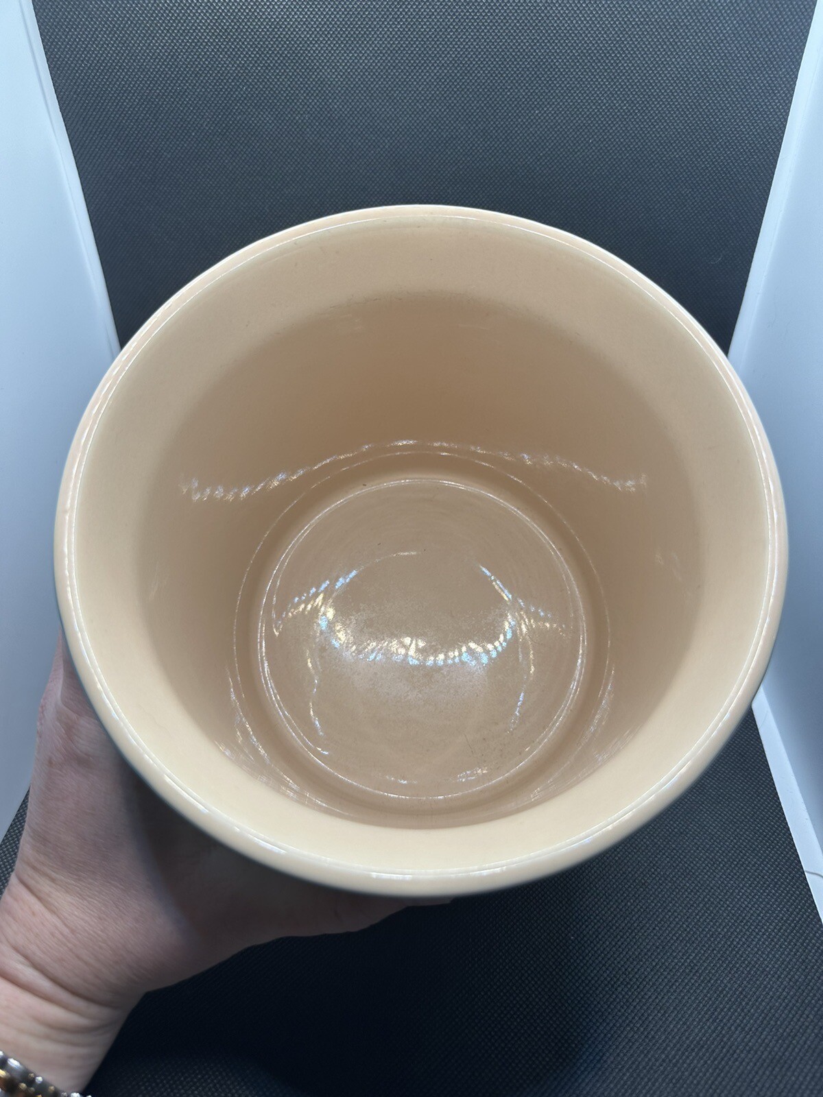 Le Creuset Utensil Holder Crock 6” Stoneware 2.75 QT Caribbean Blue eBay