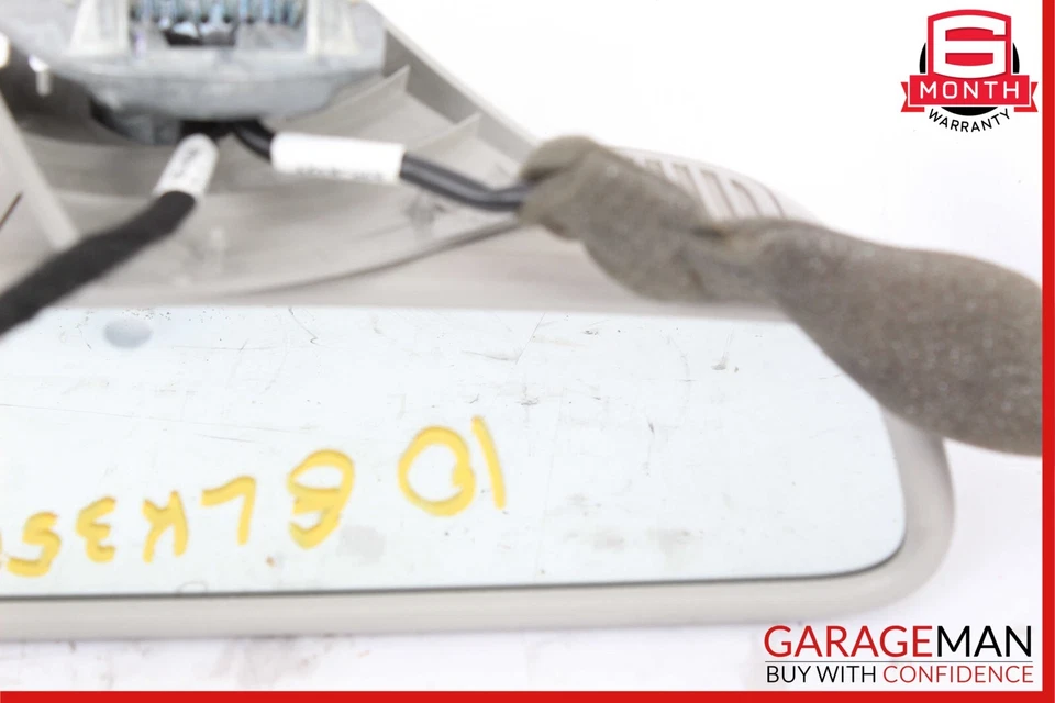 10-16 Mercedes X204 GLK350 C250 Front Interior Rear View Mirror Assembly Gray - Image 3 of 4