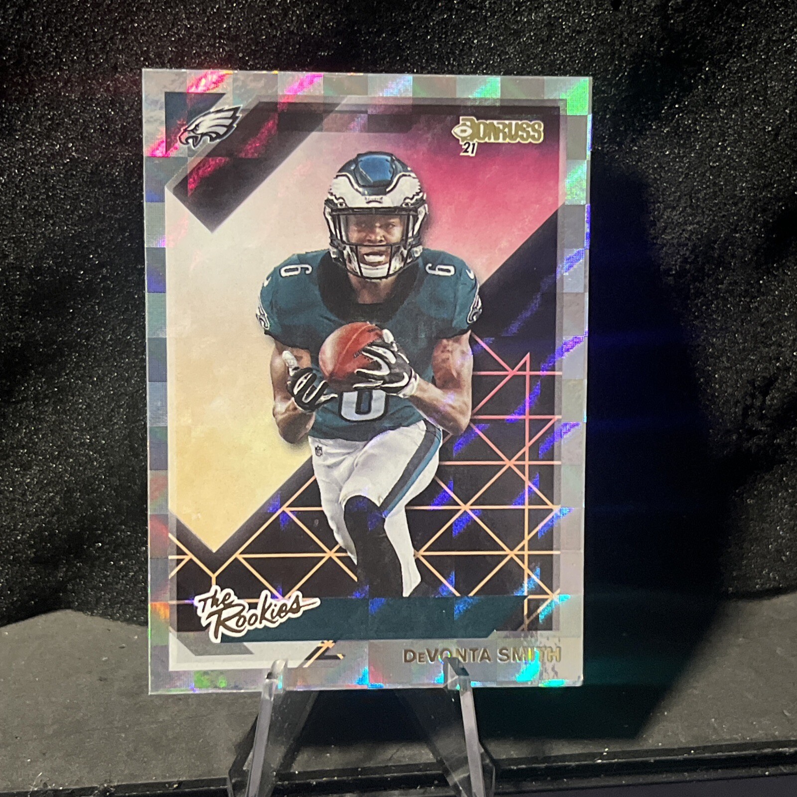 Devonta Smith 2021 Donruss The Rookies TR-DVS Rookie RC Eagles
