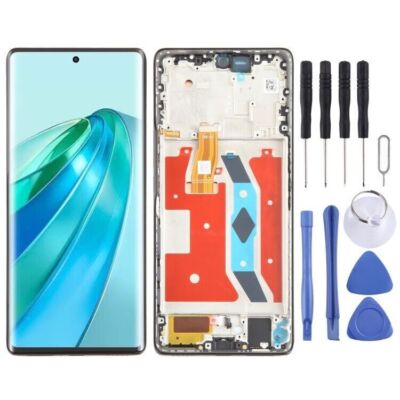 Original For Honor X9A RMO-NX1 LCD Display Screen Touch Digitizer Assembly Frame