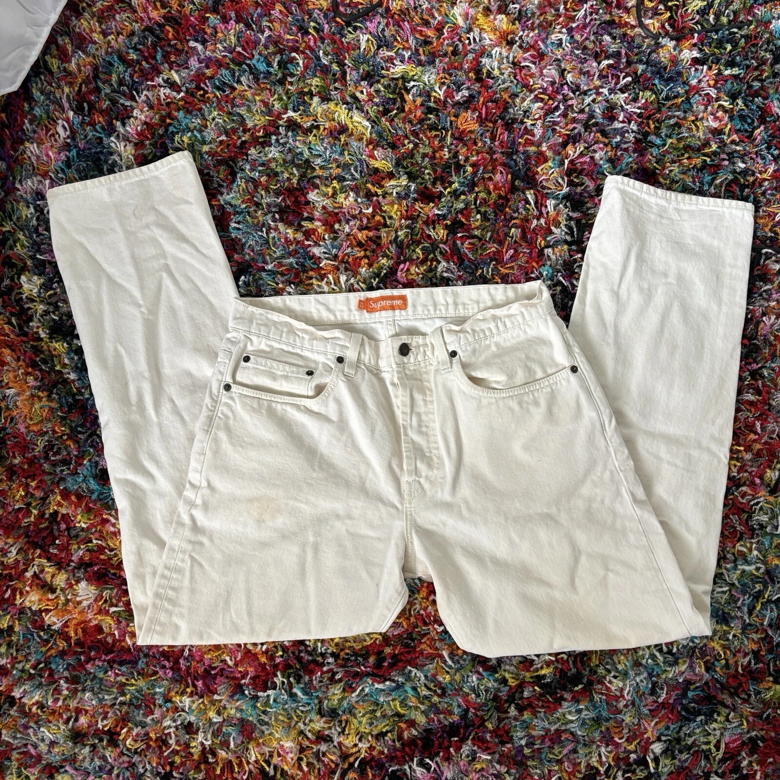 Pantalon blanc suprême taille 32