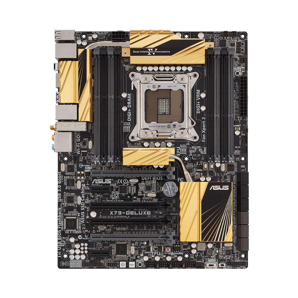 FOR ASUS X79 DELUXE Motherboard Supports DDR3 LGA2011 64GB X79 