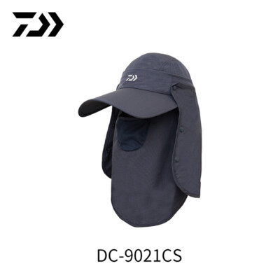 Daiwa Fishing Face Neck Flap Hat Wide Brim Cap Hiking UV Sun