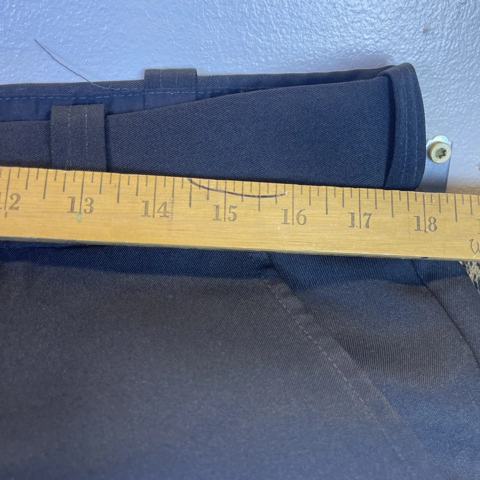 First Class Men's Uniform Black Pants Size 34R - Image 2 of 4