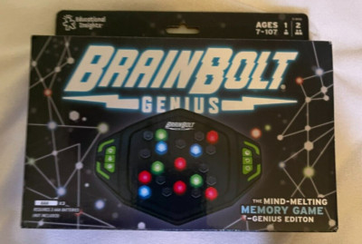 Educational Insights BrainBolt Brain Teaser Memory Game New/Open Box