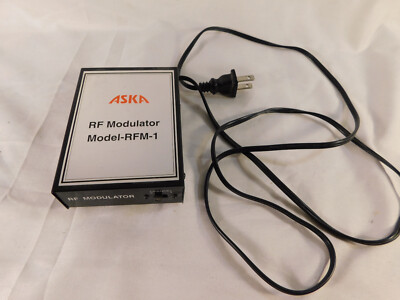 ASKA RF MODULATOR MODEL -RFM-1