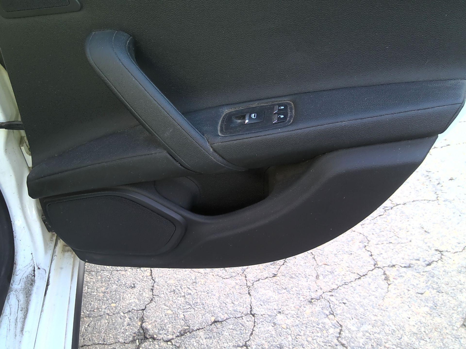 2015 MASERATI GHIBLI Right Passenger Side Black Rear Door Trim Panel - OEM