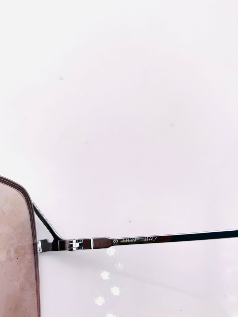 Vintage Luxottica Ceres Chrome Sunglasses. Made in Italy. s-l400.jpg main image 3