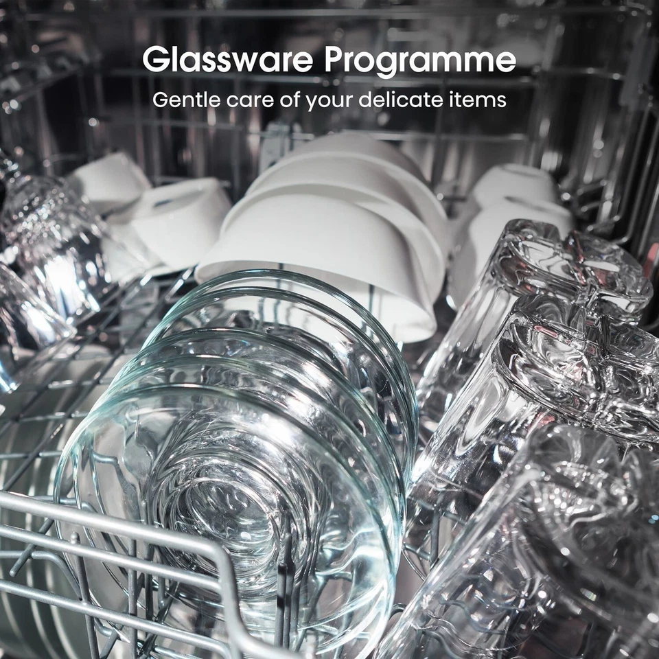 Hisense Hi4 Freestanding Slimline Dishwasher - Super Silent - White HS523E15WUK - Image 4 of 4