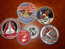 LOT OF VINTAGE MISCELLANEOUS NASA PATCHES - Lot of 6 Patches