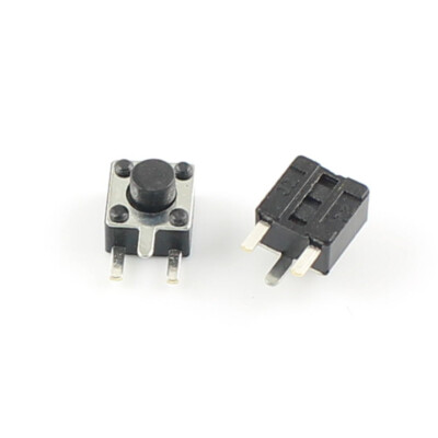 10Pcs Momentary Tactile Tact Push Button Switch 3 Pin Right Angle 4.5x4.5x4.3mm