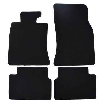 Fußmatten Automatten Für Mini Cooper R56 2006-2010 4-Tlg Pro Velour Schwarz