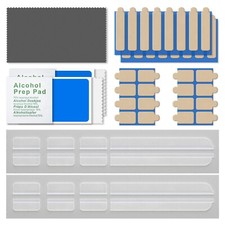 Privacy Screen Adhesive Strips and Slide Mount Holder Tabs for Computer Monit...