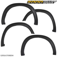 4pcs Fender Flares Black Bolt On Fit For 2009-2018 Dodge Ram 1500 Factory Style
