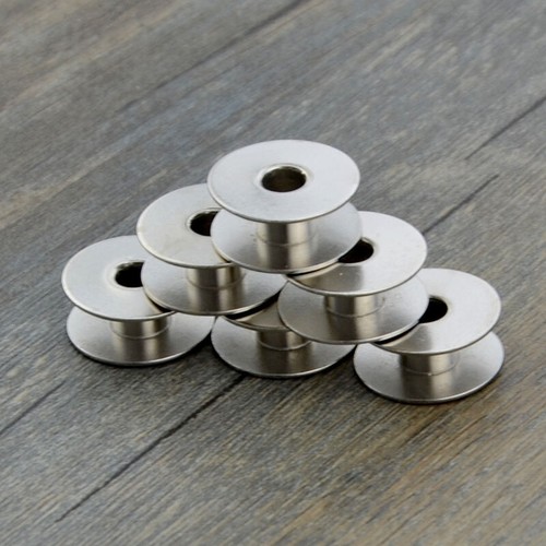 5/20Pcs Universal Machine Needle Threads Bobbins Metal Empty Spools Sewing Tools - Picture 14 of 14