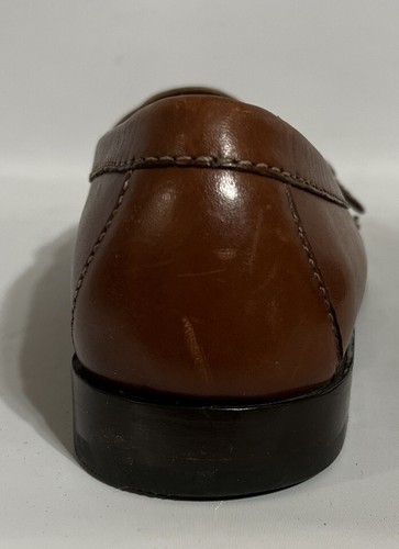 Cole Haan Monk Strap C03757 Size 8D Brown Leather Shoes With Buckle - Picture 5 of 13